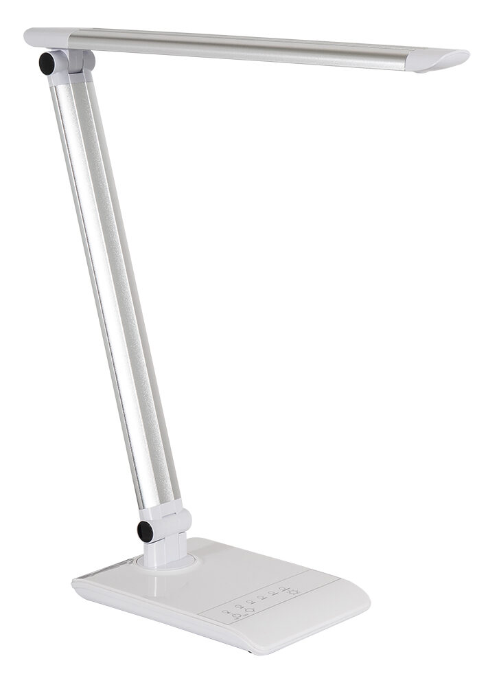 TLC 004 SL # ΠΟΡΤ. ΓΡΑΦΕΙΟΥ LED ΜΑΚΡ/ΝΟ USB-TOUCH-DIMMER