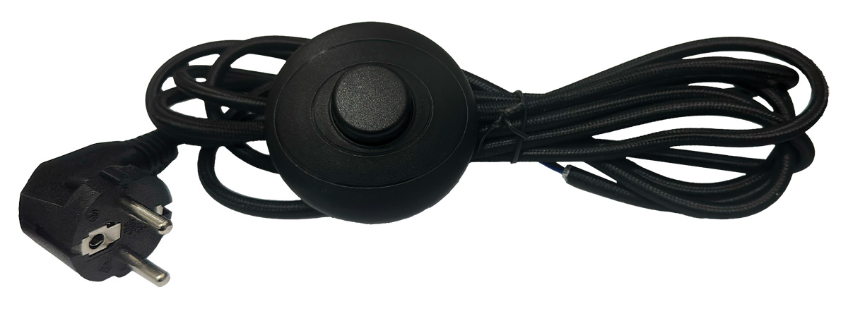 SPC 133 BK ΚΑΛΩΔΙΟ ΜΕ ΔΙΑΚΟΠΤΗ ΔΑΠΕΔΟΥ (ΦΙΣ ΠΟΥΑΡ)